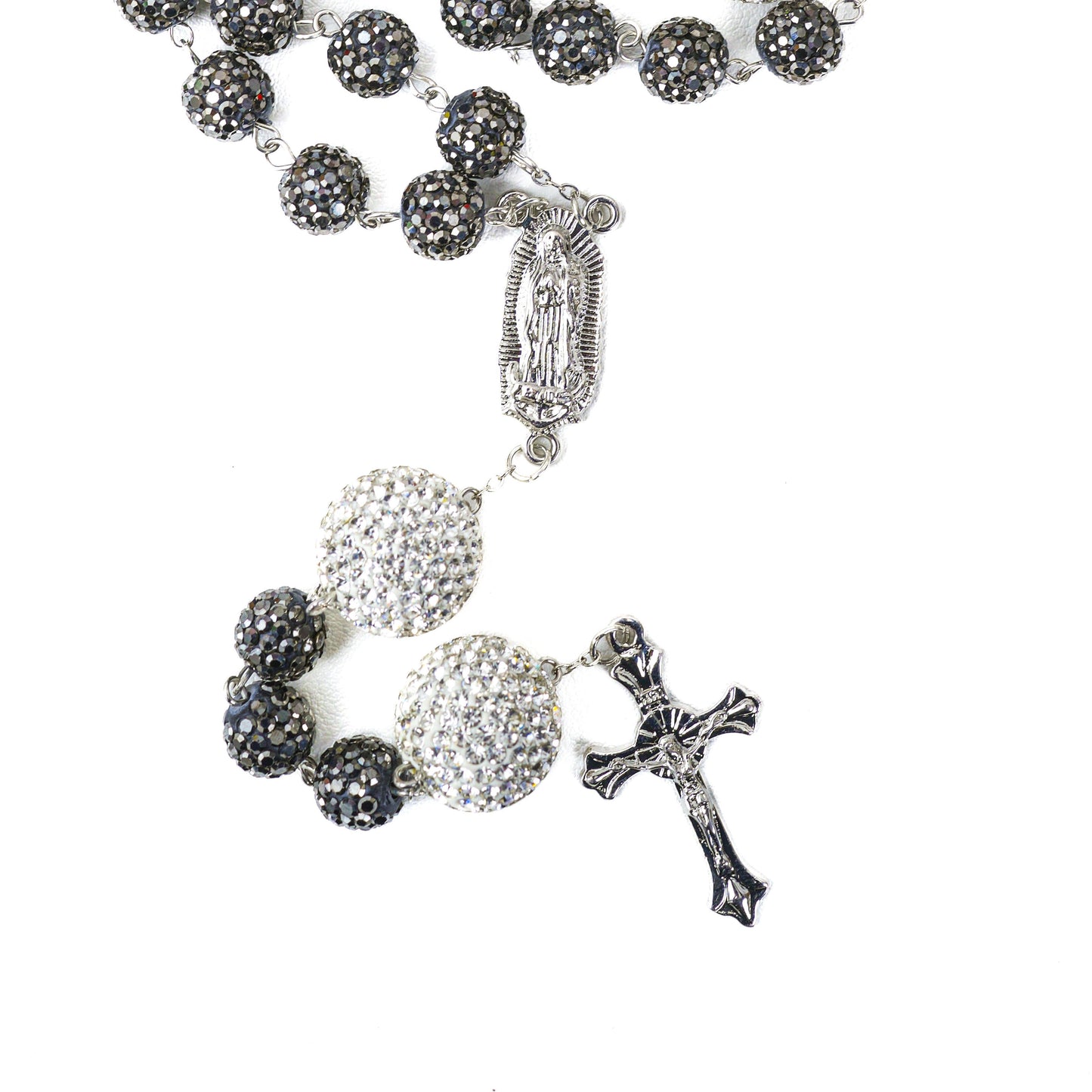 Rosary-black Drill ball