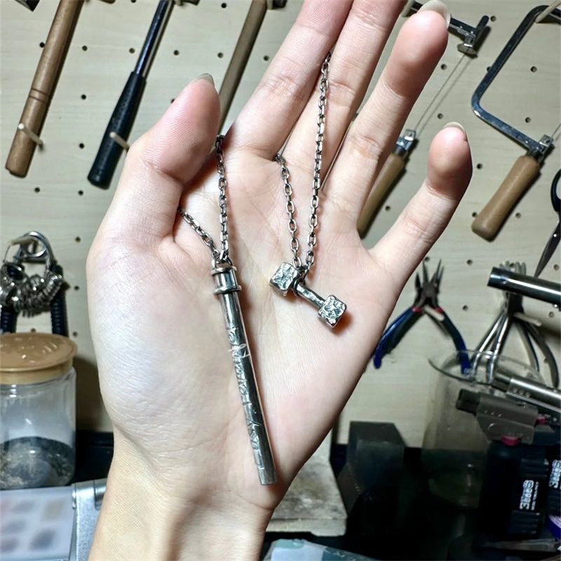 Aki Hayakawa Cigarette Necklace, Chainsaw Man InspiredPendant, Anime Cosplay Jewelry for Fans