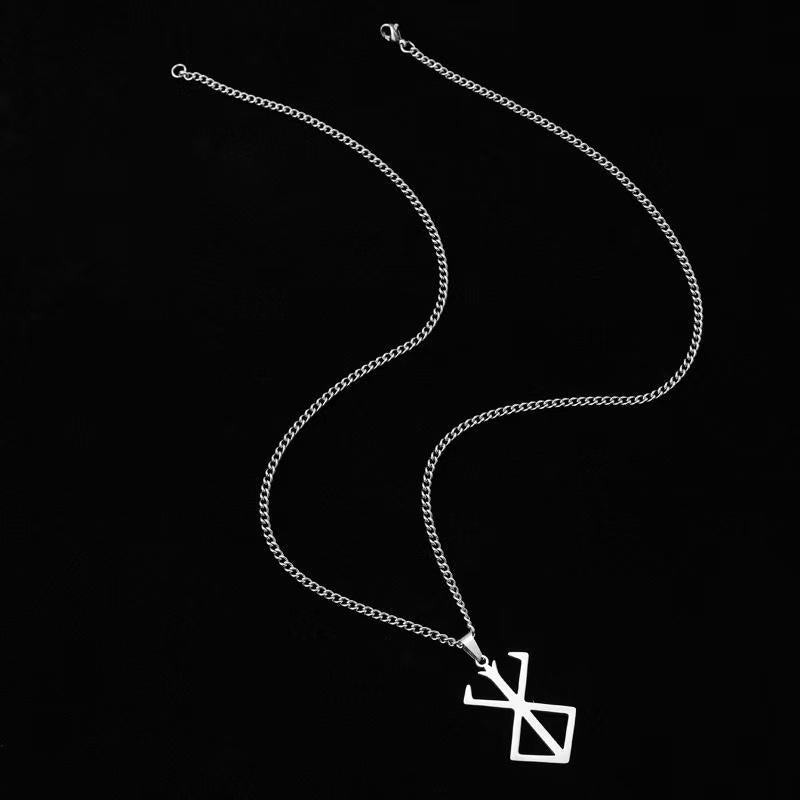 Berserk necklace,Berserk cosplay accessory,Anime fangift,Japanese anime pendant
