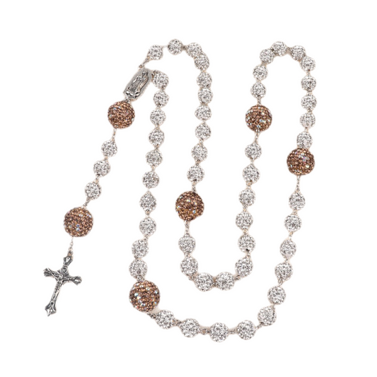 Rosary-Silver Remix Desert Drill Ball