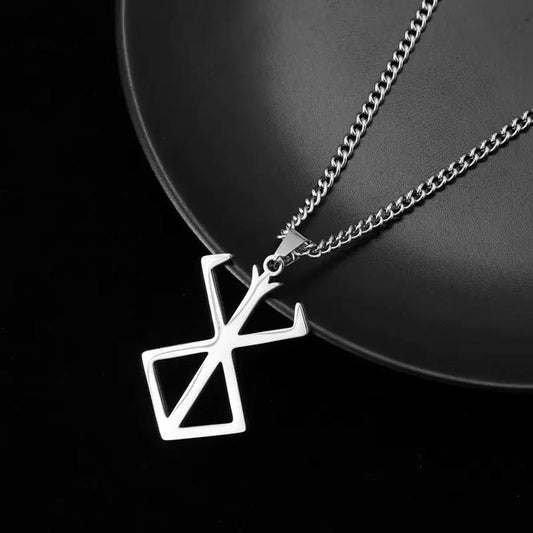 Berserk necklace,Berserk cosplay accessory,Anime fangift,Japanese anime pendant