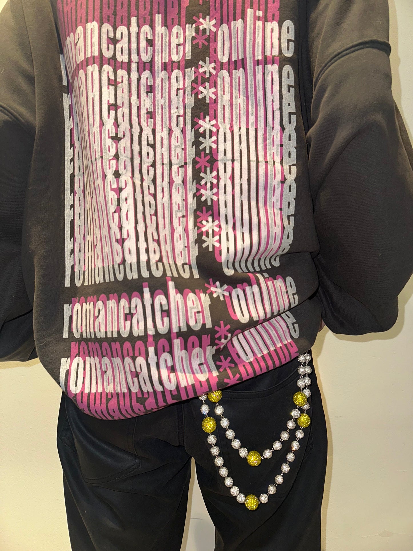 Drill Ball Pants Chains-Lemon Yellow