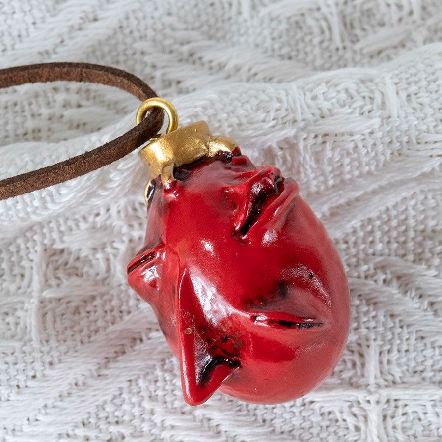 3 pcs Berserk Behelit Eye Pendant Necklace, Dark Fantasy AnimeJewelry, Gothic Punk style Accessory for Fans & Collectors.Unique Cosplay Gift